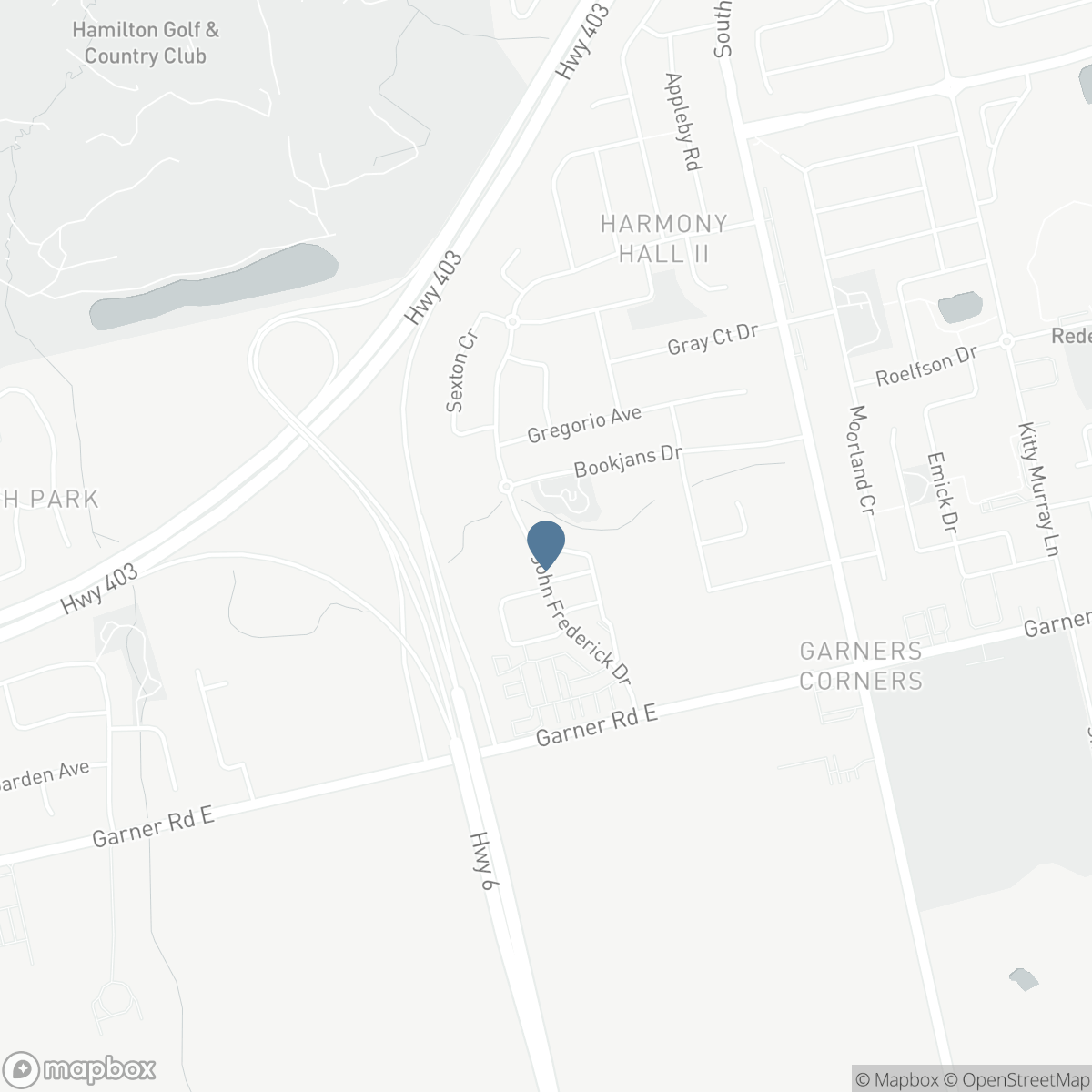 1 BURLEY LANE, Hamilton, Ontario L9G 0G5